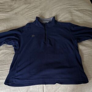 Mountain Hardwear Men's Dark Blue Zip-Up Sweater